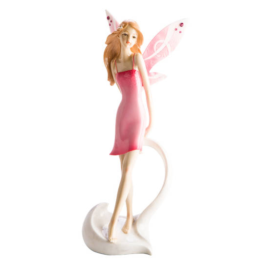 Pink Fashion Fairy Figurine
